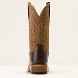 Ariat Mens Preston Wide Square Toe Cowboy Boot - ROASTED COFFEE|RUSTIC ALMOND 10074237