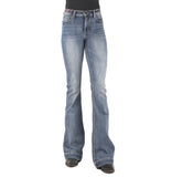Tin Haul WOMEN'S JEANS 595 LIBBY FLARE LOGO POCKET - 54595101