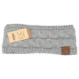Solid Cable Knit CC Women's Fashion Headband