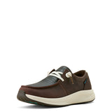 Ariat Women's Buckeye Waterproof Shoe - CHOCOLATE/CAIMAN EMBOSS PRINT