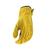 JOHN DEERE SPLIT COWHIDE LEATHER DRIVER GLOVES
