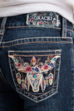 Steer Head Girl Flare | GL-62041