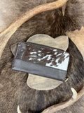 Cowhide Wallet - Single Zip/Wrist Strap