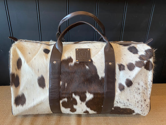 Cowhide Overnight Bag #001
