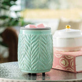 Mint Leaf Flip Dish Wax Warmer-WWMNL