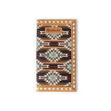 Ariat Rodeo Southwestern Diamond Lacing Wallet A3559102