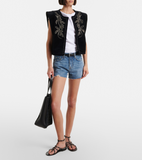 7FAMK June Shorts - Stampede with Raw Cut - 7UDD0066-3PJ