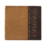 Ariat Large Bifold Wallet - Roughout Tan - A3561008