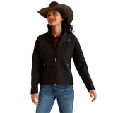 New Team Softshell Jacket - BLACK/SERRANO