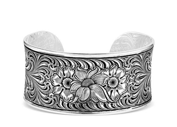 Montana Silversmiths Wildflower Impressions Bracelet BC5670