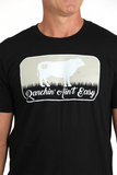 Cinch MEN'S RANCHIN AIN'T EASY - BLACK