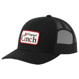 Cinch Trucker Cap Logo Graphic Black