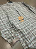 Panhandle Slim Mens Button Up - Teal 81 Rough Stock