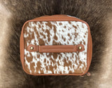 Cowhide Cosmetic Bath / Toiletries Bag