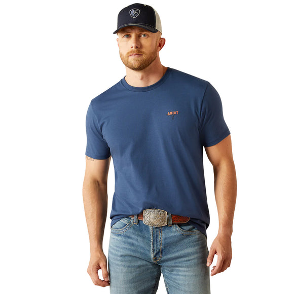 Mens Ariat Ranch Tough SS T-Shirt