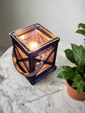 Walnut & Rope Vintage Illumination Warmer