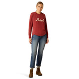 Ariat Benicia Sweatshirt - Burnt Russet