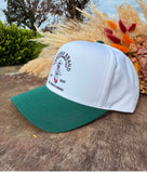 Vaquera Green Moustache Cowboy Cap