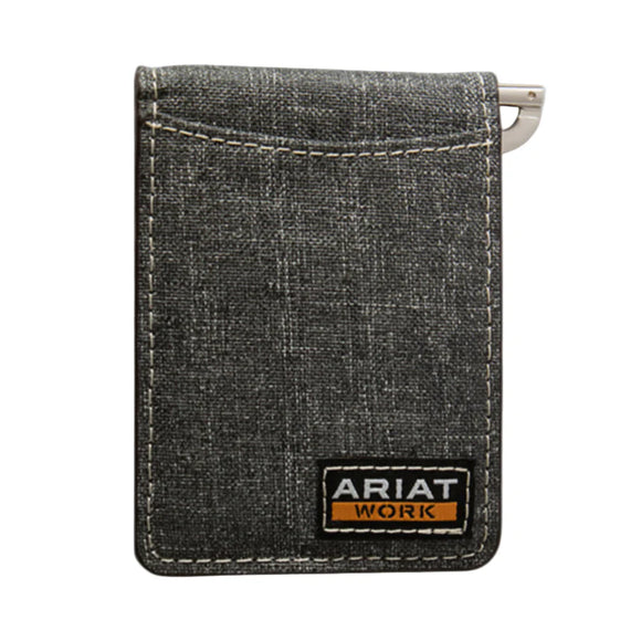 Ariat Bi-Fold Money Clip Work Wallet