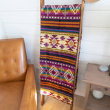 Andean Alpaca Wool Blanket - Amethyst