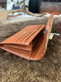 Cowhide Flap Wallet