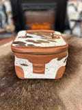 Cowhide Cosmetic Bath / Toiletries Bag