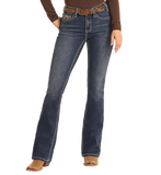 MID RISE AZTEC STEER HEAD BOOTCUT JEANS