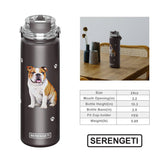 SIBERIAN HUSKY Stainless Steel Water Bottle 24 Oz. SERENGETI
