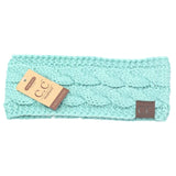 Solid Cable Knit CC Women's Fashion Headband
