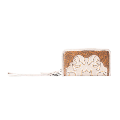 Electric Desert Wallet In Brown