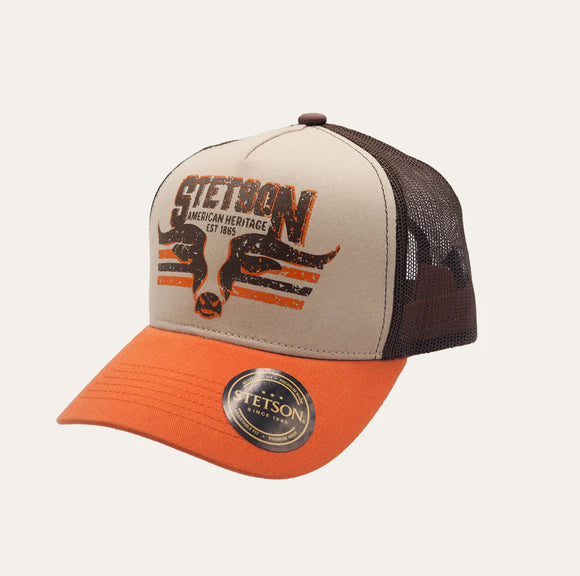 LONGHORN TRUCKER ORANGE