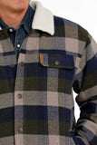 Cinch Men's Plaid Conceal Carry Trucker Jacket