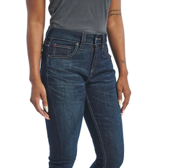 JUSTIN WOMENS A2 1879 HIGH RISE BOOT CUT JEAN