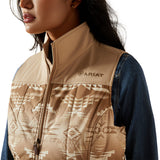 Ariat Women's Crius Insulated Vest - SAVANNAH WITH DUNE PRINT