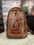 Casanova Sling Bag - Tan