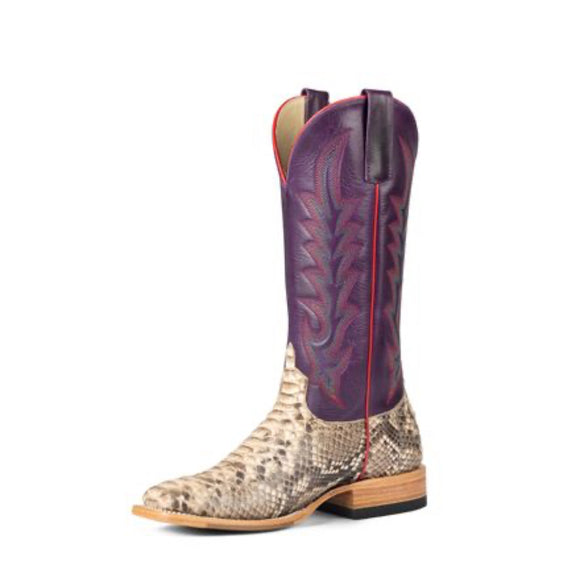 Macie Beans - ‘Mink Python - Purple Texas’
