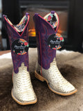 Macie Beans - ‘Mink Python - Purple Texas’