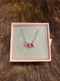 Vaquera Clara Necklace Pink Dahlia MBR10