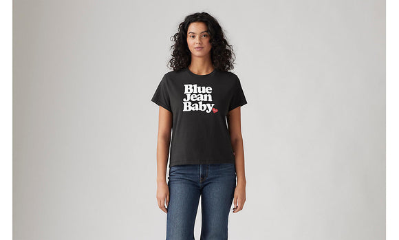 LEVI'S® WOMEN'S GRAPHIC CLASSIC TEE - Blue Jean Baby Pirate Black
A2226-0136