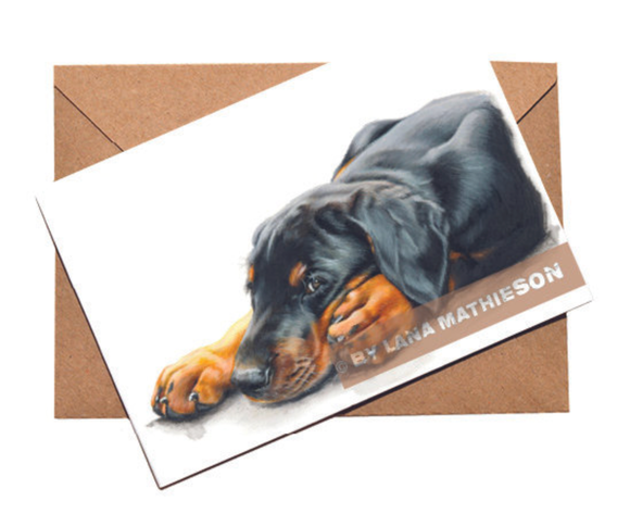 The Wee Dobie - Greeting Card