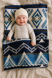 Alpaca Wool Baby Blanket: Artisan-Made, Soft, Reversible