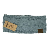 Solid Cable Knit CC Women's Fashion Headband