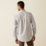 MEN'S ARIAT WRINKLE FREE BRENDAN FITTED LONG SLEEVE SHIRT - 10054665