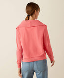 Ariat Fern 1/2 Zip Sweatshirt - CORAL PARADISE