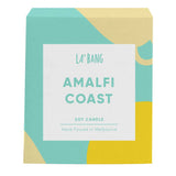 Wooden wick candle  - Amalfi Coast