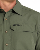Cinch MEN’S ARENAFLEX® BUTTON-DOWN WESTERN SHIRT - Olive