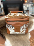 Cowhide Cosmetic Bath / Toiletries Bag