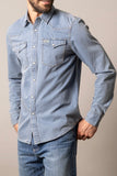 Kimes Ranch Clevon Men’s Shirt - Blue