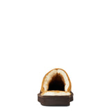 Ariat Men's Silversmith Square Toe Slipper - Chocolate with Chestnut