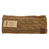 Solid Cable Knit CC Women's Fashion Headband
